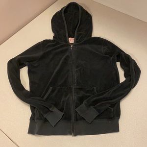 Black Velour Juicy Jacket - Size L
